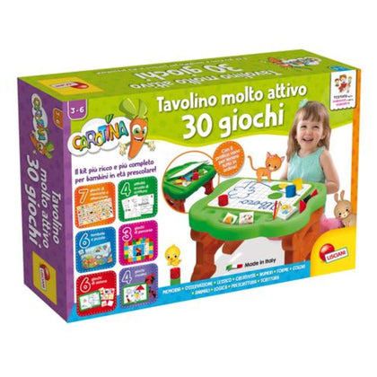 Carotina Tavolino Molto Attivo 30 Giochi 90075 X1