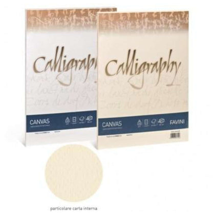 Calligraphy Canvas A4 50Ff. 100Gr. Bianco X1