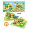 Playset Mattoncini 36Pz Tema Dinosauri 37352 X1