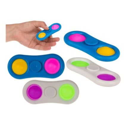 Pop Toy Fidget Spinner Oval 4Colori 61/6685 X1