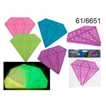 Fidget Pop Toy Diamant Fluorescenti 61/6651 X1