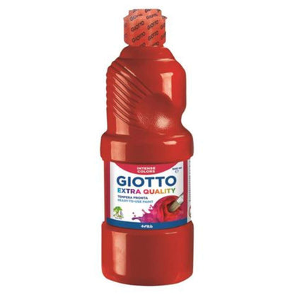 Tempera Giotto 500 Ml. Rosso Vermiglione 07 X1