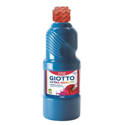 Tempera Giotto 500 Ml. Cyan 15 X1