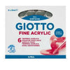 Tempera Acrilica Giotto 21 Ml. Argento X6