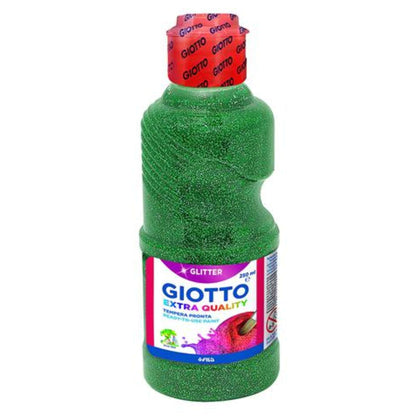 Tempera Glitter Giotto 250 Ml. Verde 05 X1