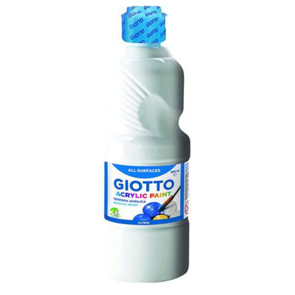 Tempera Acrilica Giotto 500 Ml. Bianco 01 X1