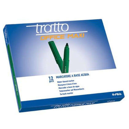 Tratto Office Maxi Verde 731604 X12