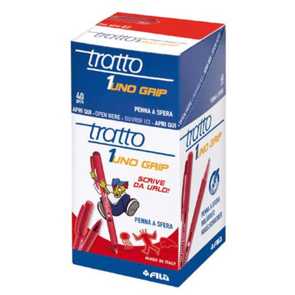 Tratto 1 Grip Rosso 822202 X40