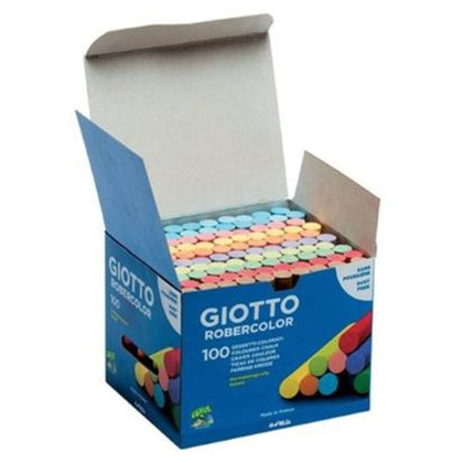 Cf.100 Gesso Tondo Colorato Giotto X1
