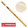 Penna Stabilo Point 88 Ocra Scuro 89 X10