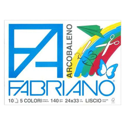 Album Colorato Fabriano 24X33 10Ff. X10