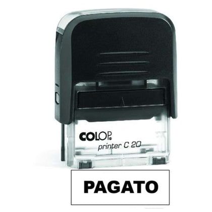 Timbro Autoinchiostrante Colop Pagato X1