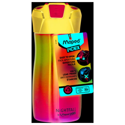 Maped Nightfall Borraccia Acciaio 430Ml. Blu 871299 X1