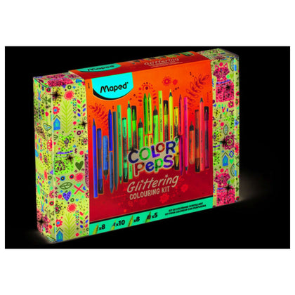 Kit Colori Glitter Maped 984722 X1