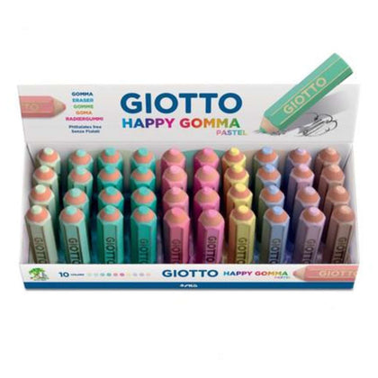 Esp. 40 Giotto Happy Gomma Pastel 2340 X1