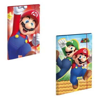 Cartella C/Elastico Maxi Super Mario 290821 X6