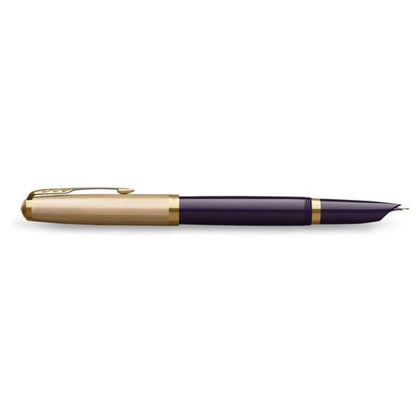 Penna Parker Stilografica 51 Deluxe Plum Gt X1