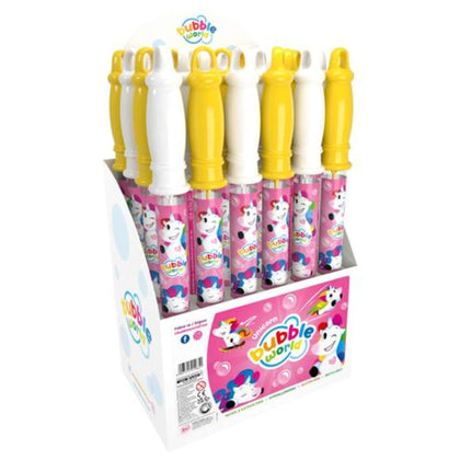 Display 24 Pz -  Bolle Di Sapone - Unicorn Spada Bolle 120 Ml