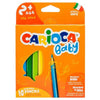 Sc.10 Pastelli 2+ Baby Pencil Carioca 42819 X6