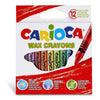 Sc.24 Pastelli A Cera Wax Crayons Carioca 42366 X6