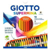 Scatola 18 Pastelli Giotto Supermina 2363 X5