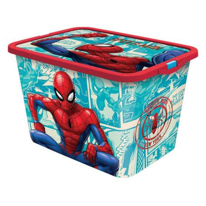 Contenitore Click Box 23Lt. Spiderman St2626 X1