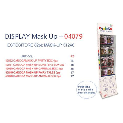 Espositore 82Pz Mask Up 51246 X1