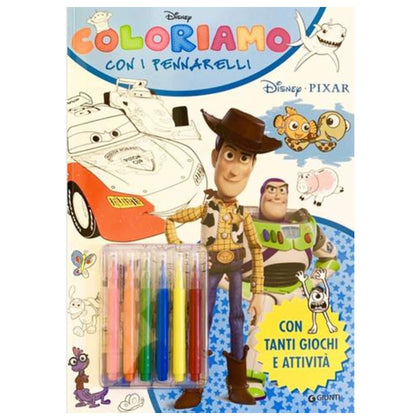 Super Album Coloriamo Pixar V.7.90 W03762 X1