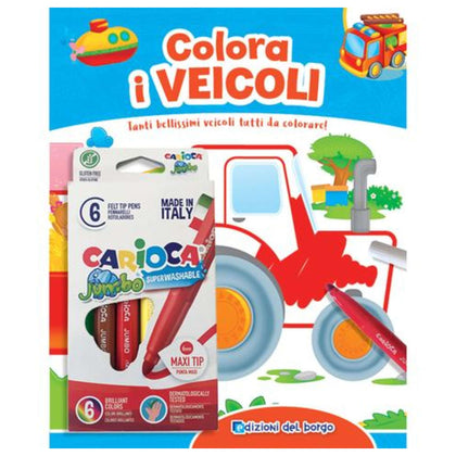 Colorare I Veicoli + Pennarelli V.6.90 79470R X1