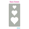 Fustella Alta Acciaio 152X305 Cuori Srd300 X1