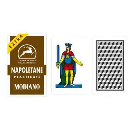 Carte Modiano Napoletane 150 Marroni X14