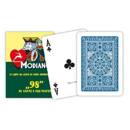 Carte Modiano Poker 98 Blu X1