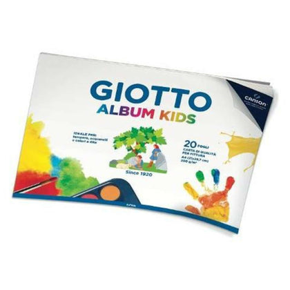 Album Giotto Kids A4 Colorato 20Fg. 120Gr. X5