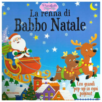 Prime Fiabe Pop-Up 2 V.8.90 Renna Babbo Natale X1