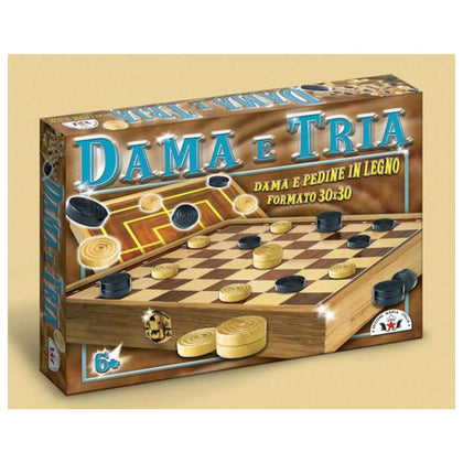 Dama E Tria 30X30 Legno 106 X1