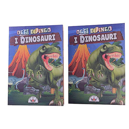 Album Da Dipingerei Dinosauri 109 X1