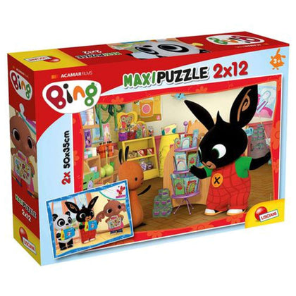 Puzzle 12+12Pz Bing A Scuola 81233  X1