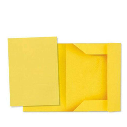 Cf.50 Cartelline Manilla 3 Lembi Giallo X1