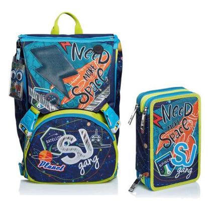 Schoolpack Sj Gang Ledtech Boy X1