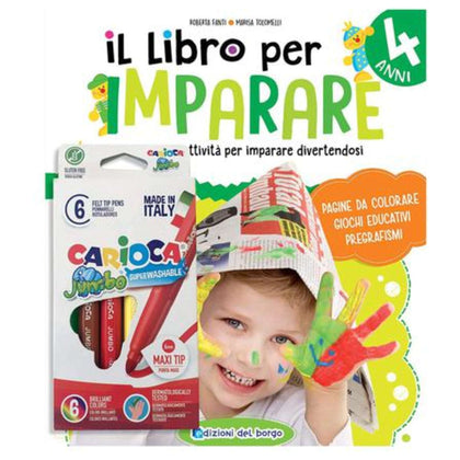 Libro Per Imparare A 4 Anni - Colora E Impara V.6.90 81875D X1