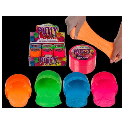 Slime Molleabile Fluffy 7X4.5Cm 60Gr 4Col. 12/2061 X1