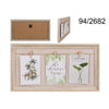 Portafoto Naturale Filo Bucato 44X24Cm 94/2682 X1