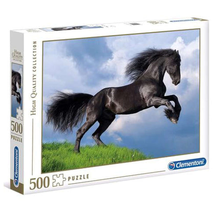 Puzzle 500Pz Fresian Black Horse 35071 X1