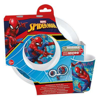 Set Pappa 3Pz Spiderman St09223 X1