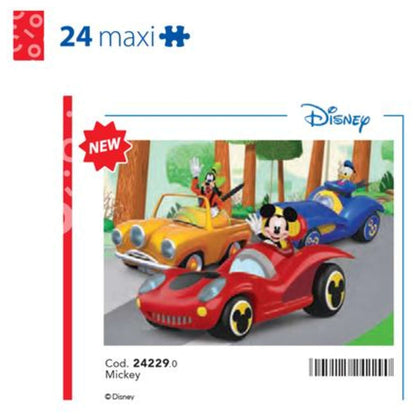 Puzzle Maxi 24Pz Disney Mickey 24229 X1