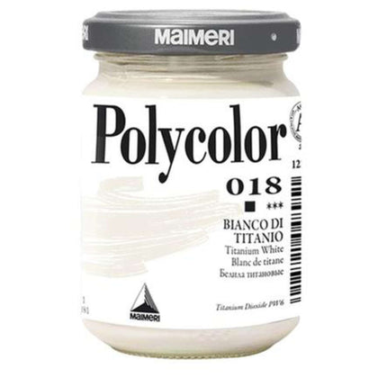 Polycolor 140Ml. Bianco Titanio 018 X1