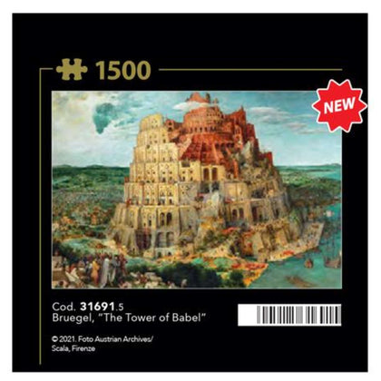 Puzzle 1500Pz Museum Babel Tower 31691 X1