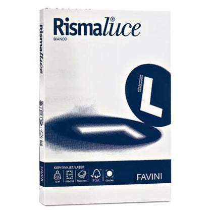 Rismaluce A4 100Ff. 240Gr. Bianco Promo X1