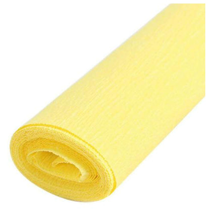 Cf.10 Carta Crespa 40Gr. Giallo 02 X1