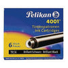 Cartucce Stilografiche 4001 Pelikan Nero X10